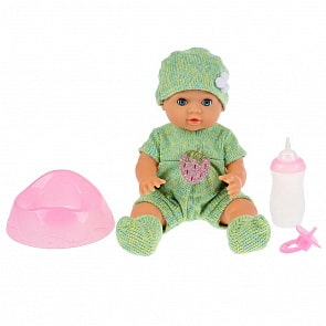 Интерактивный пупс – Светлана, пьет, писает, с аксессуарами, 30 песен, стихов А. Барто, 25 см (Карапуз, Y25NN-35671)