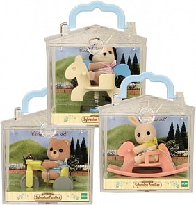Sylvanian Families - Младенец  в пластиковом сундучке (Sylvanian Families, 3340)