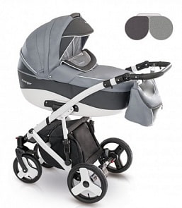 Детская коляска Camarelo Avenger Standart 2 в 1, серая (Camarelo, Av_13)