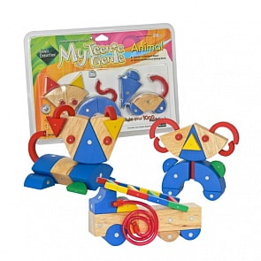 Конструктор – Животные мини, 20 деталей (Genii Creation, MAN10020k)