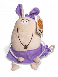 Мягкая игрушка - Мышка Ягодка, 16 см (Gulliver, 66-PT010R)