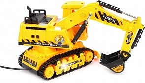 Экскаватор п/у, масштаб 1:18 (Наша Игрушка, 689-80)