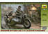 Модель для склеивания - Немецкий мотоцикл ВMW R12 c коляской  - миниатюра №1