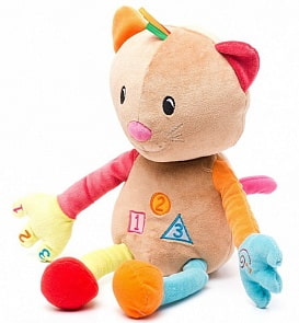 Кот Пифагор интерактивный, мягконабивной, со звуковыми эффектами (Yaki, 0151_YAKI)