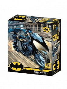 Пазл 3D Бэтцикл, 500 деталей (Prime 3D, 32519-SBM)