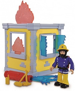 Маленькая тренировочная база из серии «Пожарный Сэм» с фигуркой (Simba, 9251052)