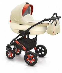 Детская коляска Camarelo Carera 2 в 1, бежевая (Camarelo, CA_10)