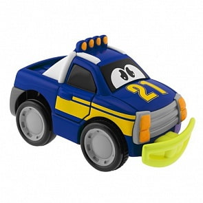 Машинка Turbo Touch Crash, голубая (Chicco, 6722st)