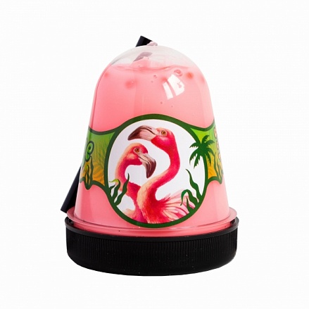 Slime – Jungle с розовым фишболом – Фламинго, 130 г 