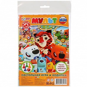 Настольная игра-ходилка из серии Мульт (Умные Игры, 4690590181072)