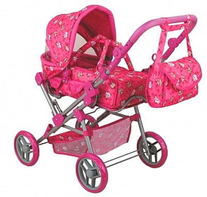 Коляска для кукол - трансформер Buggy Boom Infinia, классическая, цвет – А3 (Buggy Boom, 8458_color A3)