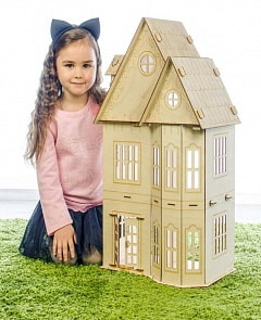 Конструктор – Кукольный домик лайт (Теремок, КД-4)