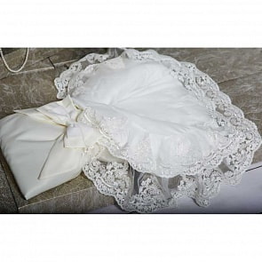 Комплект на выписку из серии Самия Л 4048/1, сезон – весна, цвет – пудра (Мой Ангелок, УТ-00000378_шампань)