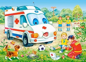 Пазл Castorland 8х12х15х20 Транспорт (Castorland, C4-04201)