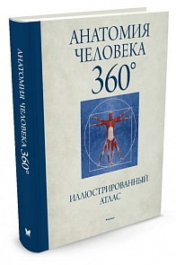 Иллюстрированный атлас - Анатомия человека 360° (Махаон, 9785389122833mh)