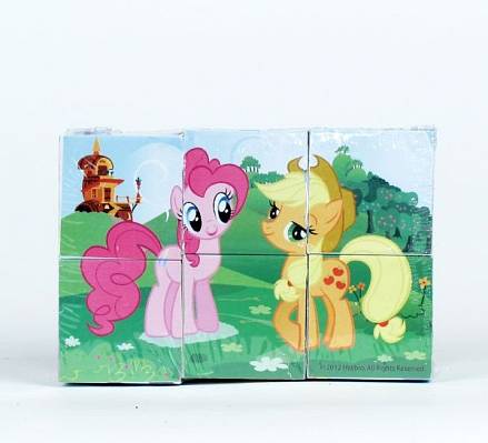 Набор из 6 кубиков серии My Little Pony 