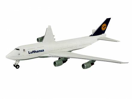Сборная модель - Самолет Boeing 747 - Lufthansa 
