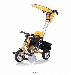 Трехколесный велосипед - Lexus Trike Next Generation (10%)	желтый (Jetem, 772_желтый) - миниатюра