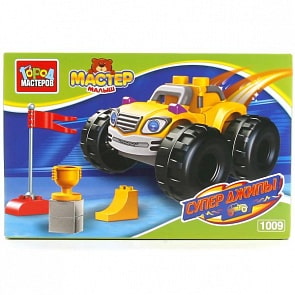 Конструктор Большие кубики - Супер джипы (Город Мастеров, LL-1009-Rsim)