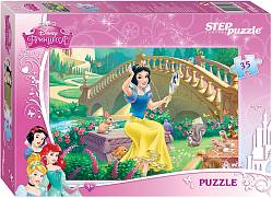 Пазл DISNEY Белоснежка, 35 элементов (Step Puzzle, 91128) - миниатюра