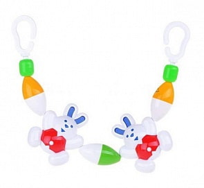 Погремушка на коляску - Зайчики (Аэлита, 2С309)