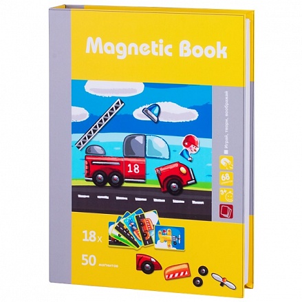 Развивающая игра Magnetic Book - Юный инженер 