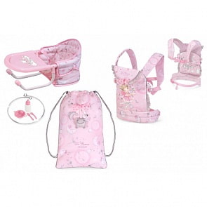 Стульчик переносной для кормления куклы – Мария, в наборе с аксессуарами (DeCuevas, 60034)