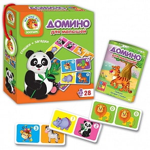 Игра настольная Зоопарк – Домино (Vladi Toys, VT2100-02)