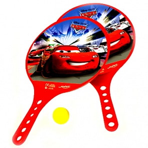 Набор с ракетками для игры на пляже "Тачки" (John, 72527st) 