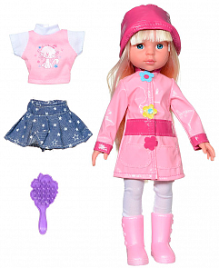 Интерактивная кукла Карапуз в осенней одежде, 33 см (Карапуз, AUTUMN-100-RUsim)