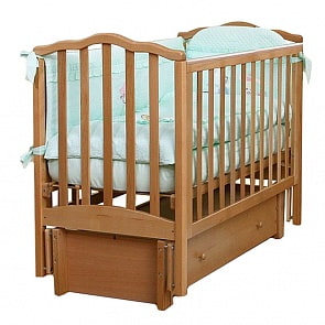 Кровать маятниковая Лель АБ 19 Жасмин, натуральный бук (Лель, LIEL-АБ 19_натуральный бук)