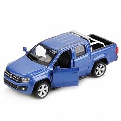 Металлическая инерционная машина - Volkswagen Amarok, 1:43 (Технопарк, 67336sim) - миниатюра