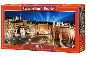 Пазл Ночная площадь, 600 элементов (Castorland, B-060306)