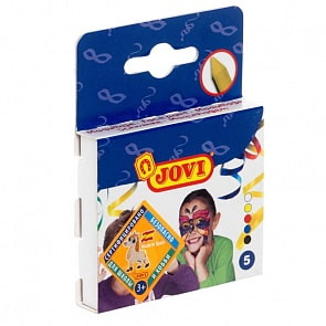 Грим-стик 5 цветов, в коробке с европодвесом (Jovi, 175)