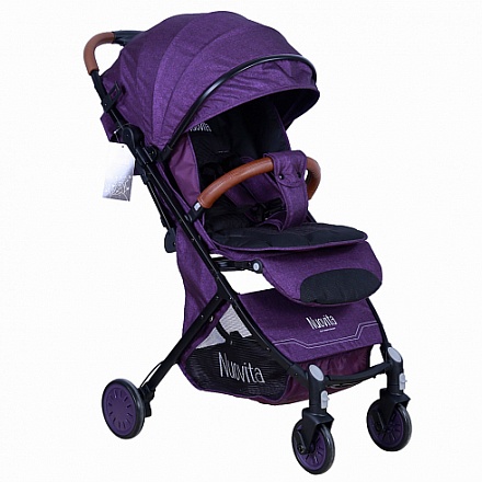 Прогулочная коляска Nuovita Giro Lux, Фиолетовый, Черный 
