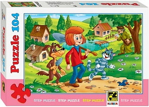 Пазл Простоквашино, 104 элементов (Step Puzzle, 82022)