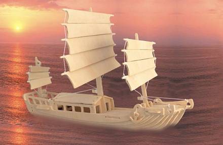 Сборная деревянная модель - Корабль Джонка 