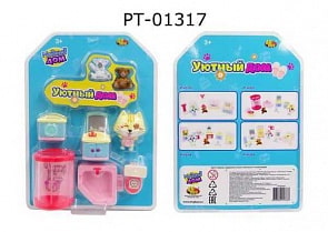 Набор мини-мебели из серии Уютный дом - Ванная комната (Abtoys, PT-01317)