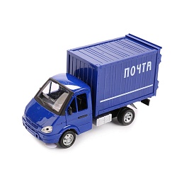 Фургон Почта, инерционный, свет и звук, открываются двери 9077-d/9077 (Play smart, A071-H11010)  - миниатюра