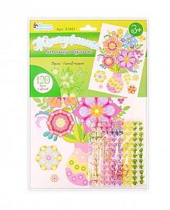 Аппликация бусинами - Букет Летний полдень (Десятое королевство, 01981ДК)