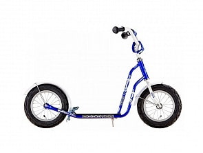 Двухколесный самокат Black Aqua Go-1 синий R-Toys, 4491RT