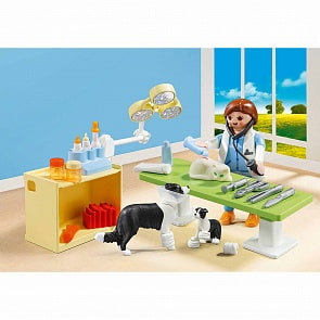 Игровой набор Возьми с собой - Посещение ветеринарной клиники (Playmobil, 5653pm)