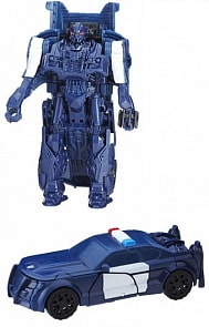 Трансформер из серии Трансформеры 5: Последний рыцарь – Barricade, 10 см. (Hasbro, c1313-c0884)