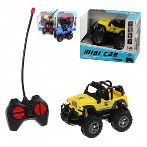 Машина на радиоуправлении 4 канала, свет, разные цвета (Наша игрушка, 666-16) (ассортимент)