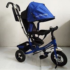 Велосипед Supertrike, 3-х колёсный с ручкой (Super Trike, ST254-02sim)
