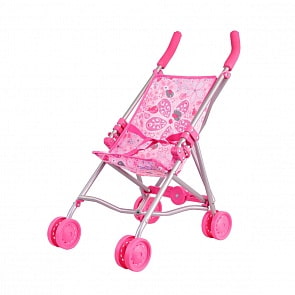 Коляска-трость розовая (Gulliver, 22-11007)