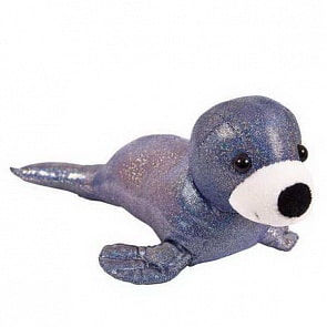 Игрушка мягкая Тюлень синий, 26 см (Abtoys, M5039)