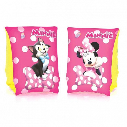 Нарукавники для плавания Minnie, 25 х 15 см, 2 дизайна 