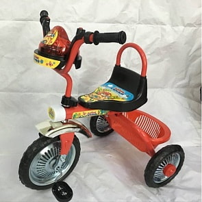 Велосипед 3-х колёсный - Львенок и Черепаха со световыми и звуковыми эффектами (Shantou Gepai, JD-SB-03-108sim)