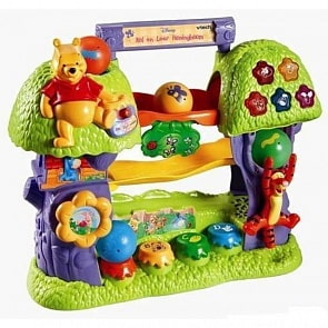 Развивающая игрушка – Дерево Винни, со светом и звуком (Vtech, 80-073626sim)